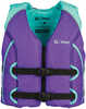 Onyx All Adventure Youth Life Jacket - 50-90lbs - Purple