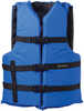 Nylon General Purpose Life Jacket - Adult Oversize - Blue&nbsp;Features:Provides comfort and safety for all types of water activities200 denier nylon and 150 denier poly-twillAdjustable belts and ches...