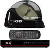 KING DISH; Tailgater; Pro Premium Satellite Portable TV Antenna w/DISH; Wally; HD Receiver