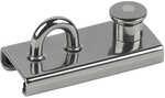 T-Track Stainless Steel Slider 1" x 1/8" LinedSpecifications:Track Size 1" x 1/8" (25 mm x 3 mm)Max. Boat Length- &nbsp;27 feet (8 m)Max. Boat Weight- 5000 lbs (2270 kg)Max. Sail Area- 315 sq. ft (29 ...