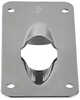 Exit Plate/Flat for up to 3/4" LineSpecifications:Halyard Size 3/4" (19 mm)Mast Stat Opening 3-1/4"x 1" (83 mm x 25 mm)Fasteners (4), #10 RH (5 mm)Weight 1 oz. (28 g)