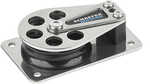 Series 5 Flat Base Cheek Block - Stainless Steel CheeksSeries 5 Cheek Block with Stainless Steel cheek. Delrin&trade; sheave ensures smooth operation and high safe working load. Stainless steel base d...