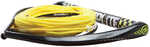 75' Rope with Chamois Handle Fuse Mainline Combo - Yellow - 5 Section - 15" HandleFeatures:5 sections75' wakeboard rope15" handleMolded EVA GripChamois Handle Fuse Mainline Combo