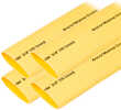 Ancor Heat Shrink Tubing 3/4" x 6" - Yellow - 4 Pieces