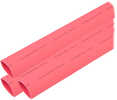 Ancor Heat Shrink Tubing 1" x 3" - Red - 3 Pieces