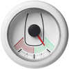 2-1/16" (52MM) OceanLink Rudder Angle Gauge - Left / Right - White Dial &amp; Bezel&nbsp;&nbsp;OceanLink&reg; 52 mm Liquid Level Gauges are connected directly to any OceanLink&reg; Master unit using t...