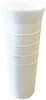 Tigress 8-1/2" Ribbed Replacement Vinyl Insert Liner - White