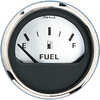 2" Fuel Level Gauge (E-1/2-F) - Spun SilverHole Size: 2"Fuel Level gauge operates by sending a low amperage current through the gauges's meter to ground via a sending unit with variable resistance. Th...
