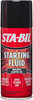 Starting Fluid - 11ozSTA-BIL&reg; Starting Fluid is a special formula starting fluid with upper cylinder lube and corrosion inhibitor. STA-BIL&reg; Starting Fluid is safe for oxygen sensors and cataly...