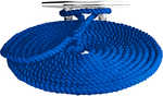 Sea-Dog Twisted Nylon Dock Line - 3/8" x 25' - Blue