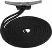 Sea-Dog Double Braided Nylon Dock Line - 5/8" x 35' - Black