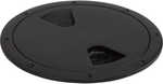 Sea-Dog Screw-Out Deck Plate - Black - 4"
