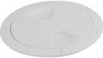 Sea-Dog Screw-Out Deck Plate - White - 6"