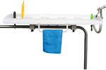 Round Tube Rail Mount Fillet Table - 30"&nbsp;Features:Solid one-piece construction for long life and easy maintenanceMounting system includes: Rail mount adapter, Rail mount clamps (pr), and all asse...