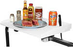 Square Tube Rail Mount Fillet Table - 20"&nbsp;Features:Solid one-piece construction for long life and easy maintenanceRail mounting system includes the 326599-1 Rail Mount Adapter, the 327197-1 Remov...