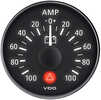 VDO ViewLine Onyx 2-1/16" 100A Ammeter - Bezel NOT Included