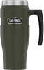Thermos 16oz Stainless Steel Travel Mug - Matte Army Green 7 Hours Hot/18 Cold