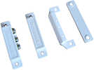 Indoor Perimeter Wired Contact SensorIndoor wired designer styled surface mount contact sensor with screw terminals, NC contact, wide gap (3.8 cm).