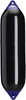 Polyform F-8 Twin Eye Fender 15" x 58" - Black