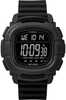 DGTL BST.47 Boost Shock Watch - BlackFeatures:Adjustable black 20mm silicone quick-release strap fits up to 8-inch wrist circumferenceShock resistant to I.S.O. standards; chronograph with 50-lap memor...