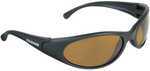 Harken Sport Sunglasses - Matte Black Rubberized Frame Brown Lens