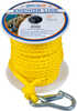 Sea-Dog Poly Pro Anchor Line w/Snap - 3/8" x 100' - Yellow