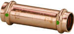 ProPress 2" Extended Coupling without Stop - Double Press Connection - Smart Connect TechnologyFeatures:For use with ASTM B88 tubingCopperPress connectionComponents:EPDM sealing elements