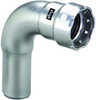 MegaPress 3/4" 90&deg; Stainless Steel 304 Elbow Street - Press Connection - Smart Connect TechnologyFeatures:304 stainless steelPress connection, streetComponents:FKM sealing element