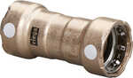 MegaPress 1" Copper Nickel Coupling w/Stop Double Press Connection - Smart Connect Technology Features:Size: 1"CuNiFe 90/10Press ConnectionComponents:FKM sealing elements
