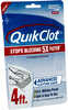 QuickClot Gauze 3" x 4'With QuikClot Advanced Clotting Gauze, you have the power to stop bleeding in the palm of your hand. Tested and proven through years of combat use by the U.S. Military, QuikClot...