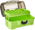 Plano 1-tray Tackle Box With Dual Top Access - Smoke & Bright Green