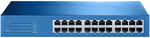 24-Port Network Switch Desk or Rack - Mountable - 100-240VAC - 50/60HzQuickly and easily expand the wired connections on your vessel at Gigabit speeds with ease.The auto features of this gigabit switc...