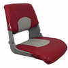 Skipper Standard Seat Fold Down - Grey/RedFeatures:Injection Molded Seats With Interlocking hinge For Greater Structural SupportExtra Wide Seat, Premium High QualityUpholstery For All Day Comfort, Wit...