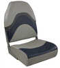 Premium Wave Folding Seat - Grey/Blue with Meteor StripeFeatures:Premium high quality upholstery and cushions with rigid injection molded frame for maximum support and comfortHeavy-duty aluminum powde...