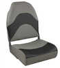 Premium Wave Folding Seat - Grey with Meteor StripeFeatures:Premium high quality upholstery and cushions with rigid injection molded frame for maximum support and comfortHeavy-duty aluminum powder coa...