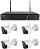 4 Channel NVR Kit with 4 2MP Wireless IP Cameras (Only Needs Power)Record from and manage up to four cameras with the 4-Channel 2MP Wireless NVR with 1TB HDD &amp; 4 2MP Outdoor Wireless Network Bulle...