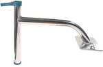 3" Quick Release Bow Mount Bracket - Clear - AnodizedWith a quick pull of the plunger pin and a short twist, the bracket can be removed leaving only the mounting plate for a clean, obstacle-free deck....