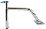6" Quick Release Bow Mount Bracket - Clear - AnodizedWith a quick pull of the plunger pin and a short twist, the bracket can be removed leaving only the mounting plate for a clean, obstacle-free deck....