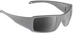 H2Optix Stream Sunglasses Matt Grey Silver Flash Mirror Lens Cat.3 - AntiSalt Coating w/Floatable Cord