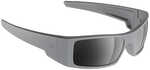 H2Optix Waders Sunglasses Matt Grey Silver Flash Mirror Lens Cat.3 - AntiSalt Coating w/Floatable Cord