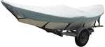 Carver Poly-flex Ii Styled-to-fit Boat Cover For 16&#39; Drift Boats - Grey
