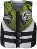 Junior Hinged Neoprene Life Jacket - GreenFeatures:Designed for active watersports with bold, vibrant designsTwo segmented hinge points provide enhanced flexibility and comfortLightweight Rapid-Dry fa...