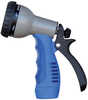Hosecoil Rubber Tip Nozzle With 9 Pattern Adjustable Spray Head & Comfort Grip