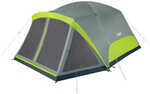 Coleman Skydome™ 8-person Camping Tent With Screen Room, Rock Grey