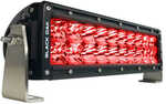 Black Oak Double Row Combo Red Predator Hunting 10" Light Bar -