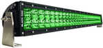 Black Oak Curved Double Row Combo Green Hog Hunting 30" Light Bar -