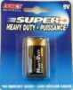 Super Heavy Duty Batteries. No Mercury added.