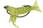 Series: LRGRP241 Size: 2In Color: Chartreuse Silver Glitter Manufacturer: Doa Lures Model: FSH-2-10P20-318