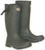 Drake Knee High Boots Max-4 5mm Side Zip Size 8