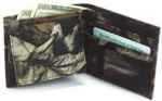 Enmon Trifold Wallet Leather Break-Up Camo